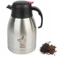 Tadar Thermos 1.5L - Zilver RVS, Perfect voor Koffie & Thee