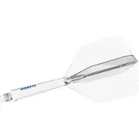 Cuesoul ROST 77 Transparent With Blue Logo Big Wing - Dart Flights