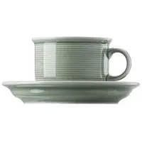 Thomas Trend Moss green koffiekop en schotel