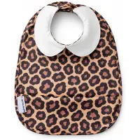 SuperCute Slabbetje met kraagje Panter
