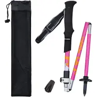 Pioneer Nordic Walking Stokkenpremium - Walking stokken Lichtgewicht - Opvouwbare - Verstelbare Wandelstokken