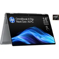 HP OmniBook X FlipNGAI 16-ar0751nb - 2-in-1 Copilot+ Laptop - 16 inch - Ryzen AI 5 - 16 GB RAM - 512 GB SSD - Windows 11 Home