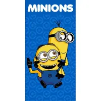 Minions Badlaken - Strandlaken - Handdoek - 70x140 cm - Snel drogend - Zacht- Microvezel- Polyester