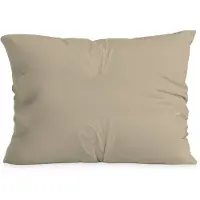 Zelesta Comfort Duo Kussensloop - Taupe - 60x70cm - Set van 2 kussenslopen