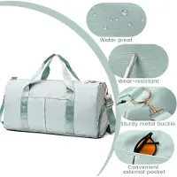 Sport Sporttas, lichtgroen,