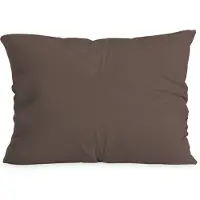 Zelesta Comfort Duo Kussensloop - Chocolade bruin - 60x70cm - Set van 2 kussenslopen