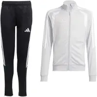 Adidas Tiro 26 League Trainingspak Full-Zip Kids Grijs Zwart