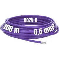 Lapp 4160107 Draad Multi-Standard SC 2.1 1 x 0.50 mm² Violet 100 m