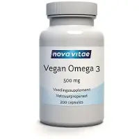 Nova vitae Vegan omega 3 500 mg