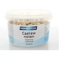 Nova vitae Cashewnoten ongebrand raw 250 gram