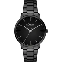 s.Oliver Analoog horloge zwart