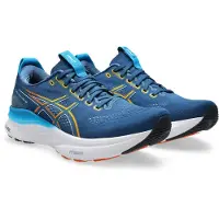Asics Loopschoen 'Gel-Kayano 32' navy / donkergeel / oranje / wit