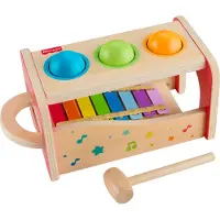Fisher Price Wooden Bench And Xylophone Oranje