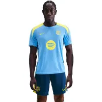 Nike FC Barcelona Strike Trainingsset 2025-2026 Lichtblauw Donkerblauw Felgeel