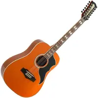 Eko guitars Vintage Reissue Ranger XII EQ Natural 12-snarige elektrisch-akoestische westerngitaar