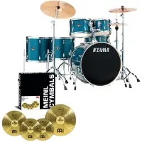 Tama Imperialstar 22 6pc Drum Kit Hairline Blue