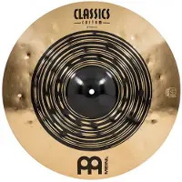 Meinl Classics Custom Dual 18 Crash Cymbal & Gear4music Boom Arm Stand Black