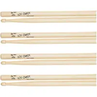 Los Cabos 5A Maple Wood Tip Drumsticks 2 Pair Pack