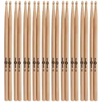 Gear4Music 5B Wood Tip Maple Drumsticks 10 Pack