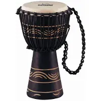 Nino S African Rope Tuned Wood Djembe Moon Rhythm