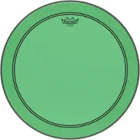 Remo Powerstroke 3 Colortone Green 22 Bass Drum Head