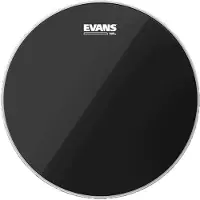 Evans Black Chrome Drum Head 8 Inch