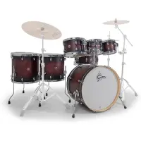 Gretsch drums Gretsch Catalina Maple 22" 7pc Shell Pack Satin Deep Cherry Burst