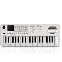 Gear4Music VISIONKEY-1 Draagbaar MiniKeyboard met 37 toetsen Wit