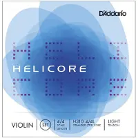 D'addario And Co Helicore Violin String Set 4/4 Size Light