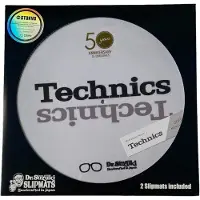 Dr. Suzuki X Technics 12" 50th Limited Edition, white - Slipmat voor platenspeler