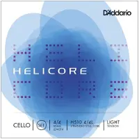 D'addario And Co SET OF STRINGS FOR HELICORE CELLO NECK 4/4 TENSION LIGHT