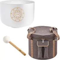 Meinl Solfeggio Crystal Singing Bowl 12" 174 Hz Note F3