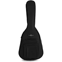 Gear4Music Padded Water-Resistant Parlour Acoustic Guitar Gig Bag by 5mm