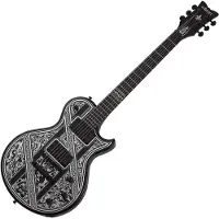 Schecter Solo-II Pryzm Palladium Gloss Black