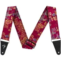 Fender Satin Dragon Strap Wine
