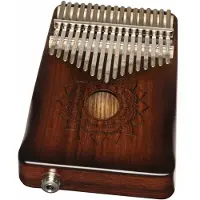 Stagg 17 Key Pro Series Pickup Kalimba Mahogany