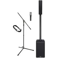 QSC KC12 Active 3-Way Column PA System Bundle