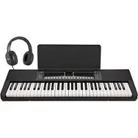 Gear4Music K1 61-toets Keyboard van met Hoofdtelefoon