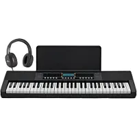 Gear4Music K2 61-Note Keyboard with Bluetooth by Headphone Pack