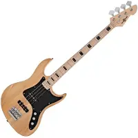 Gear4Music LA II Bass Guitar by Natural