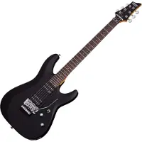 Schecter C-6 Deluxe Fr Satin Black