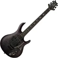 Prs SE Chleo Herman Li Signature Charcoal Purple Burst