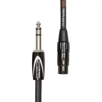 Roland 1/4 TRS - XLR Interconnect Kabel 10 ft / 3 m