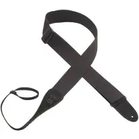 Levys Leathers 5 CM FOR ACOUSTIC WITH BLACK FLOWING LACE