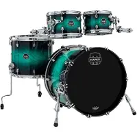Mapex Saturn VI 22" 4pc Saturn VI Fast Rock Shell Pack Marine Teal Burst