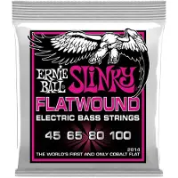 Ernie Ball 2814 Super Slinky Flatwound Bass Set 45-100