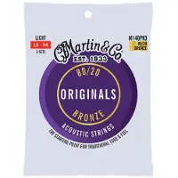 Martin M140PK3 Original 80/20 Bronze 12-54 3 Pack