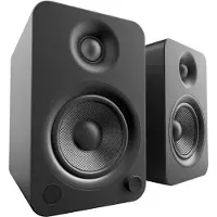 Kanto Enceintes actives Hifi Bluetooth YU4 Noir mat Vendues par paire
