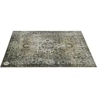 Drum N Base VPCLB-GRN VINTAGE PERSIAN CLUB SERIES 1.63 X 1.42M ANTI-SLIP GREEN
