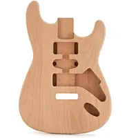 Gear4Music Guitarworks Duo-Cutaway Electric Guitar Body Alder